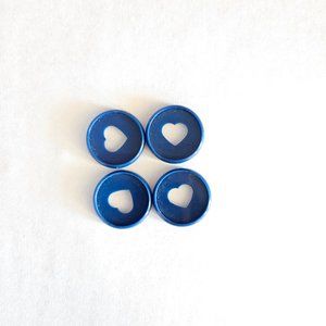 Dark Navy blue Happy planner mini disc
